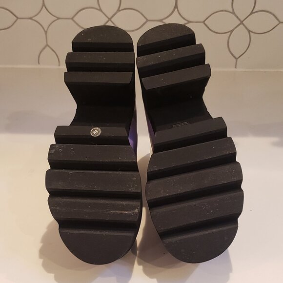 Trickz N Treatz Smile Like You Mean It Mary Jane Platforms Size 8 - Picture 11 of 12